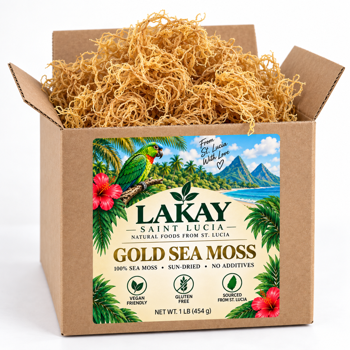 1 lb Gold Sea Moss Bulk Box: Coming Soon.