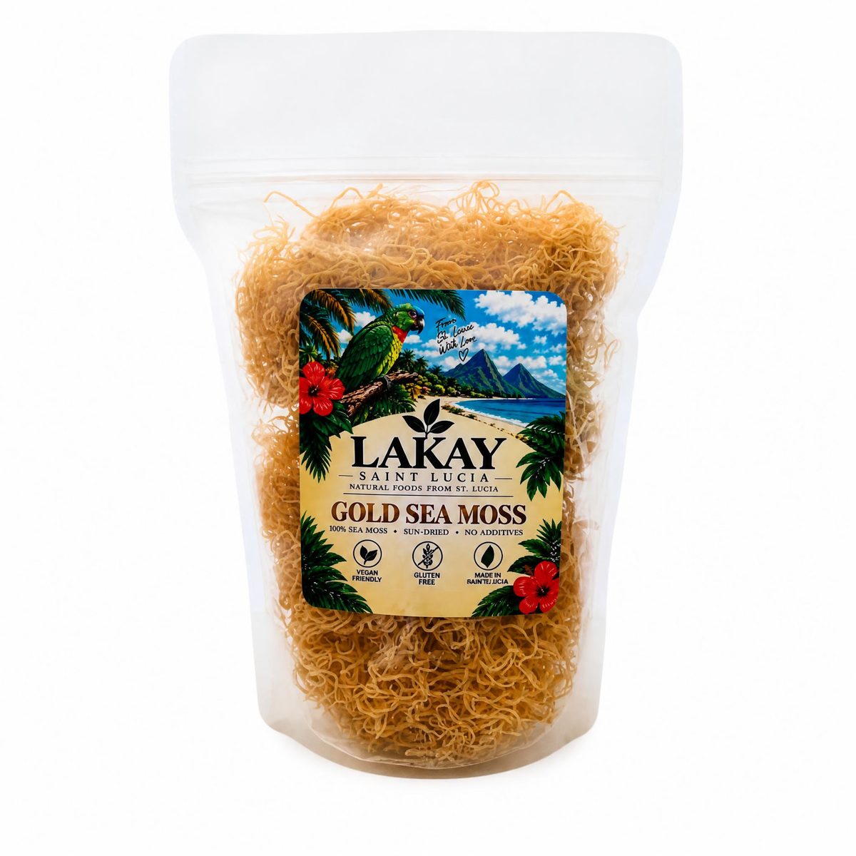 LAKAY Gold Sea Moss 4 oz: Coming Soon.